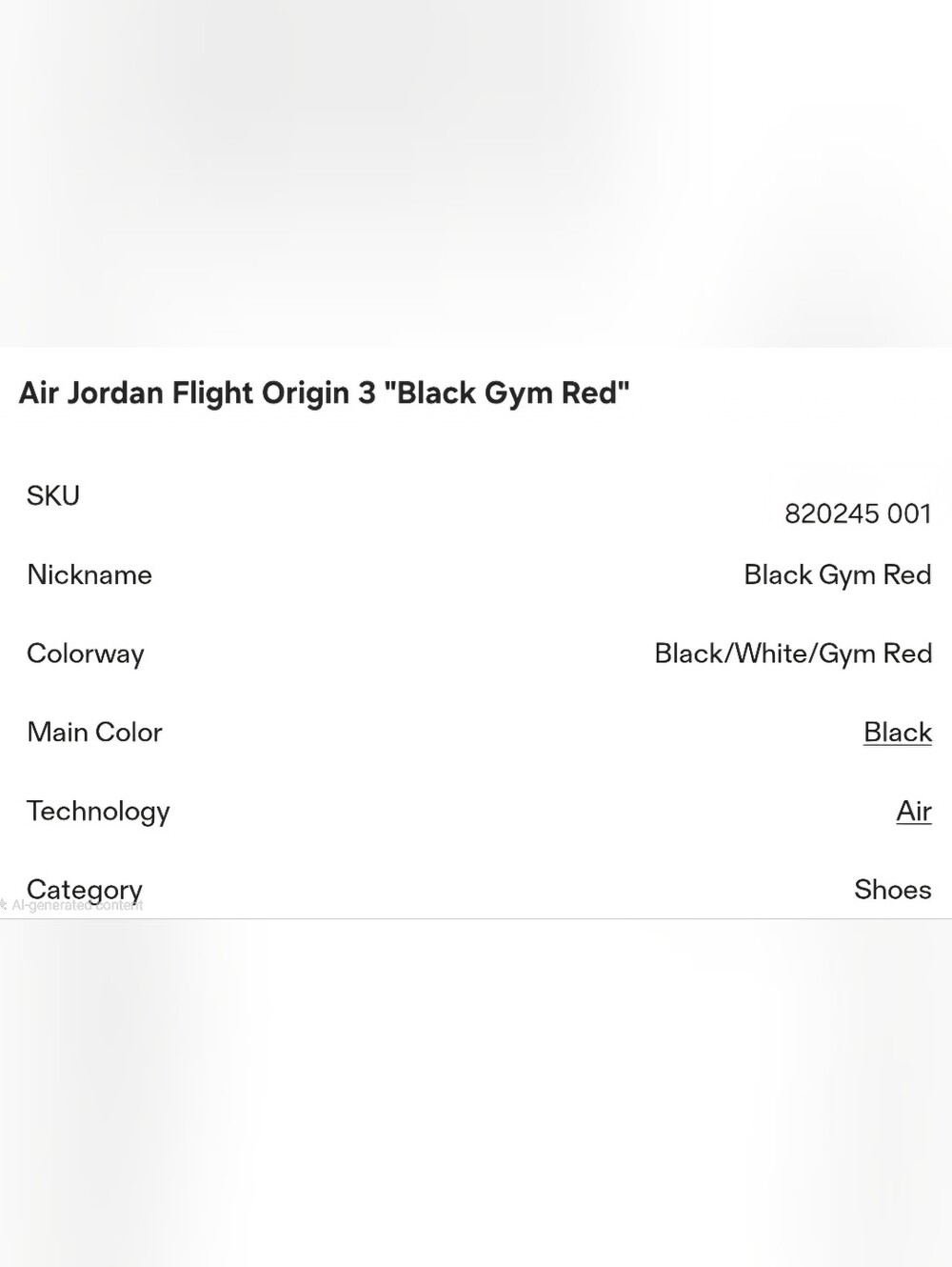 Air Jordan Flight Origin 3 "Blk/Gym Rd/Wht" - Picture 12 of 12